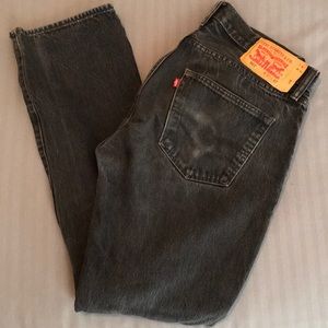 Vintage 501 Levi Denim Jeans, 33 x 32